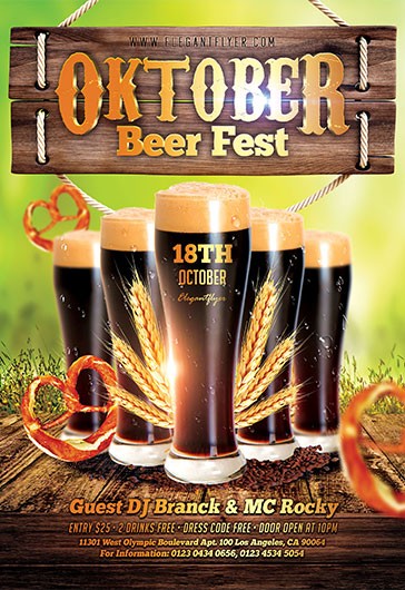 Oktober Beer Fest Flyer