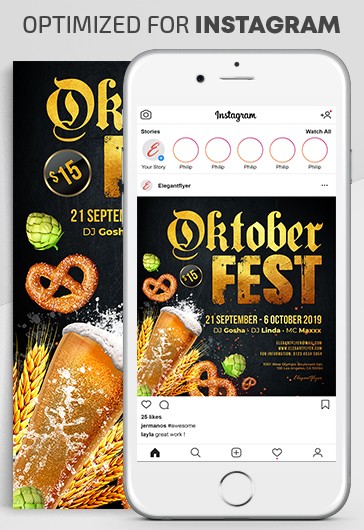 Oktoberfest Instagram