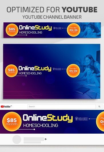 Online Study Youtube - Youtube Templates