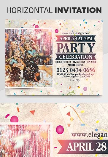 Zaproszenie na przyjęcie.