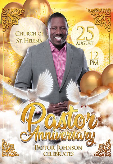 1000+ Free Pastor Flyer Templates (PSD) - by Elegantflyer