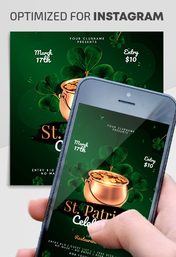 Jour de la Saint-Patrick sur Instagram