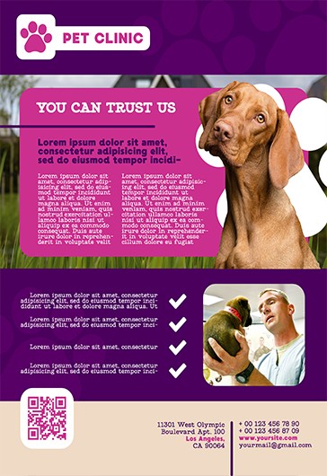 Pet Clinic Flyer