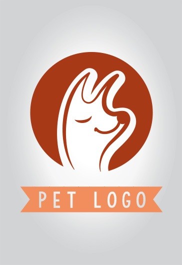 Logo pour animaux de compagnie - Rétro