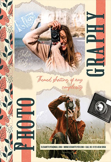 Free Photography Flyer Templates | elegantflyer.com