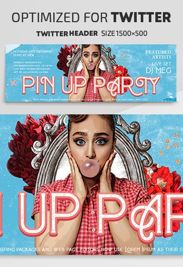 Festa Pin Up Retro no Twitter