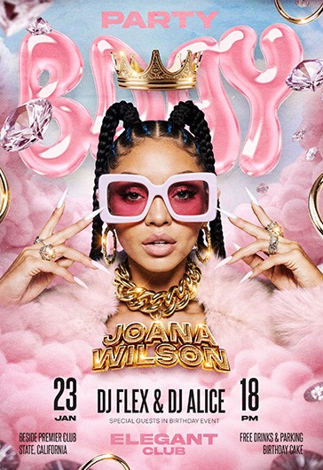 Birthday Party Flyer