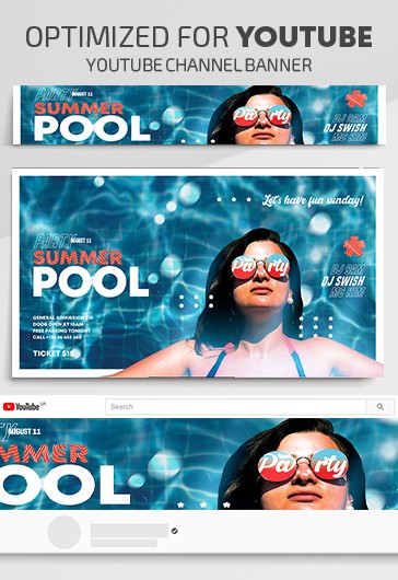 Pool Party Youtube: Festa na Piscina do Youtube.