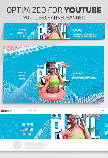 Fiesta en la piscina de Youtube