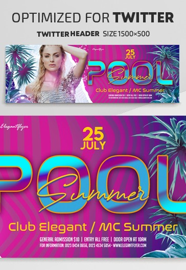 Festa de Verão na Piscina do Twitter.
