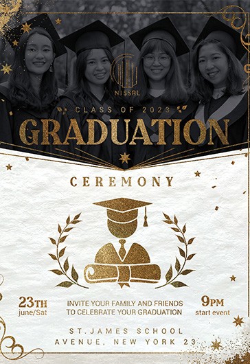 Abschluss - Abschlussfeier Einladung