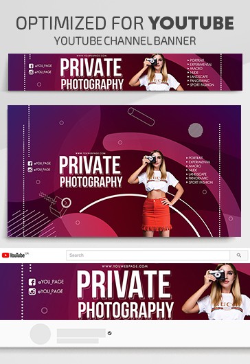 Fotografia privada no Youtube