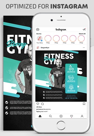 Professional GYM Instagram