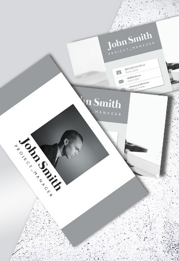 Project Manager – Free PSD Business Card Template - 10022331 | by ...