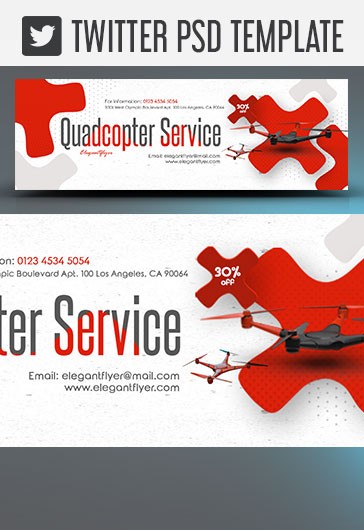 Servicio de cuadricópteros