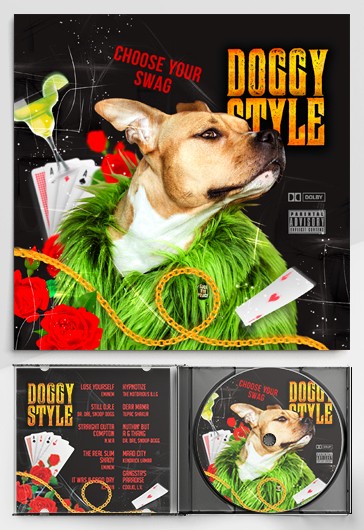 Rap Style CD Cover