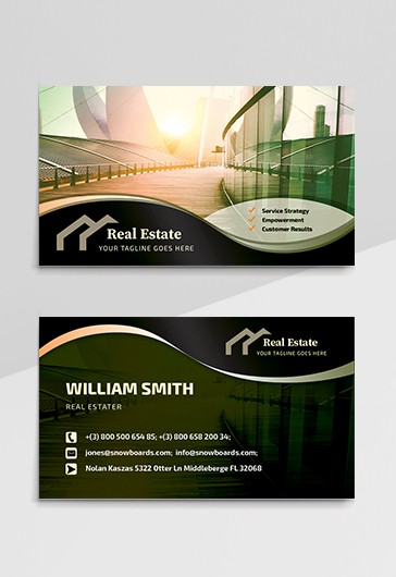 Real Estate Business Card - Real Estate