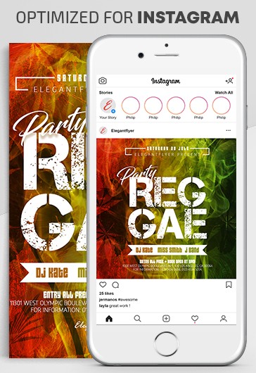 Soirée Reggae Instagram