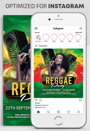 Fête Reggae Instagram