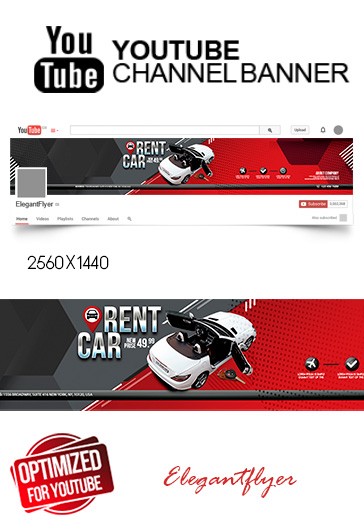 Rent a Car Youtube - Youtube Templates
