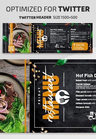 Restaurant Menu Twitter