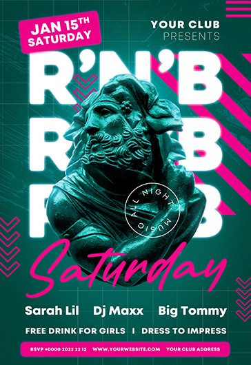 R'n'B Sábado Cartaz