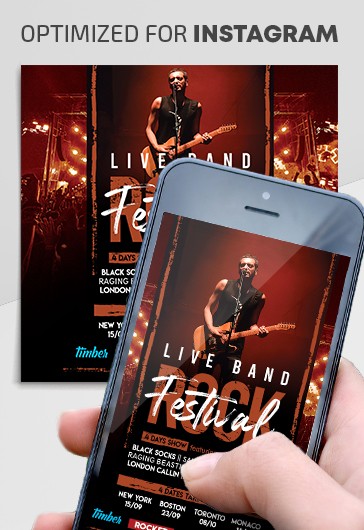 Rock Festival Instagram