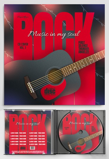 Rock Music CD Cover