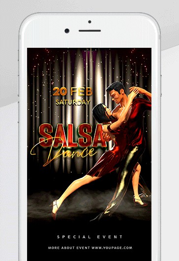 Baile de salsa - Redes Sociales