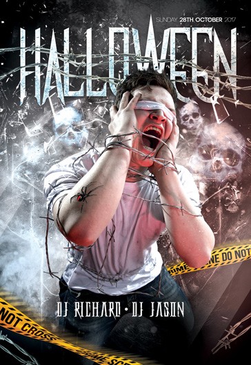 Scary Halloween Flyer