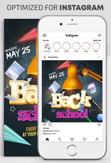 Instagram de la escuela