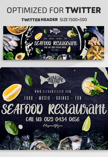 Restaurant de fruits de mer Twitter