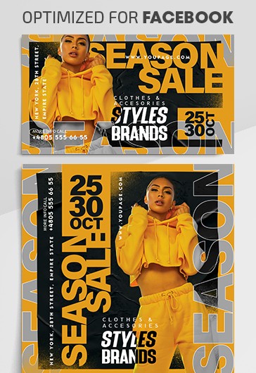 Vente saisonnière Facebook