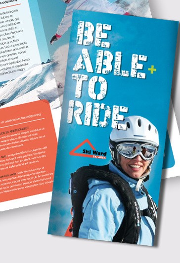 Ski und Snowboard - Tri-Fold