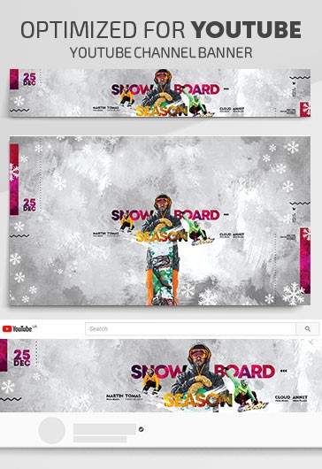 Snow Board Season Youtube - Youtube Templates