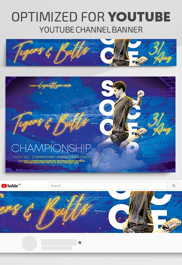 Soccer Championship Youtube - Youtube Templates