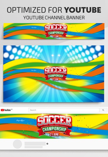 Soccer Championship - Youtube Templates