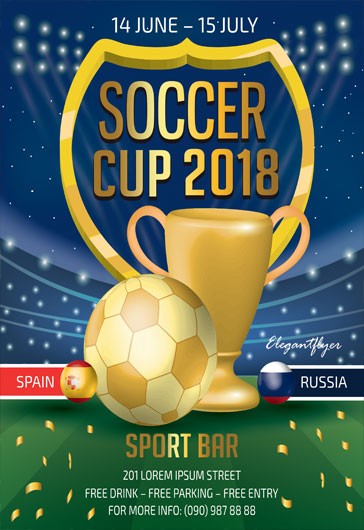 Soccer Cup Flyer