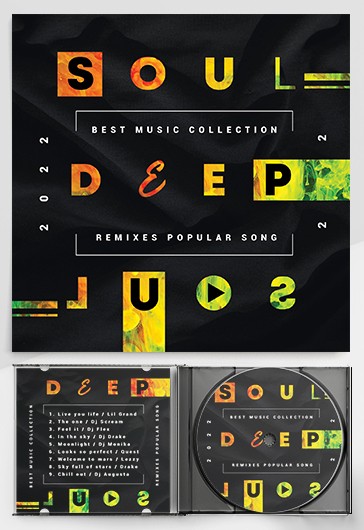 Soul Deep CD Cover -> Couverture du CD Soul Deep
