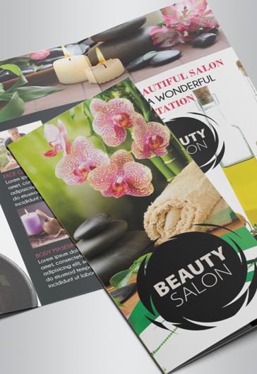 Broszura trójkatna o spa