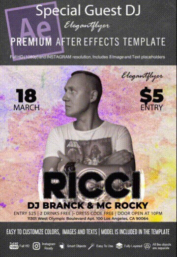 Invitado especial de DJ After Effects