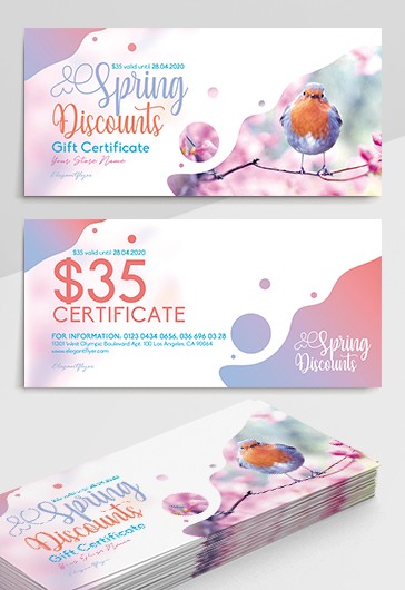 Spring Discounts - Gift