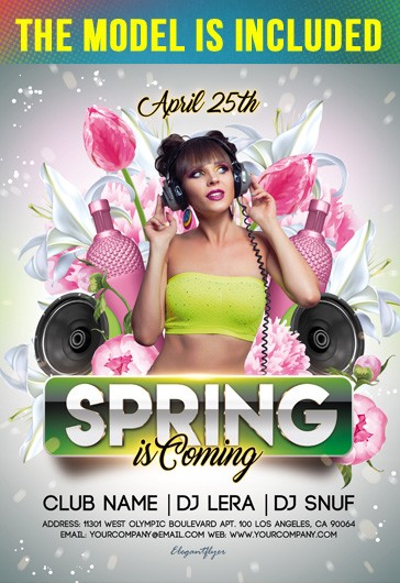 Spring is Coming Flyer