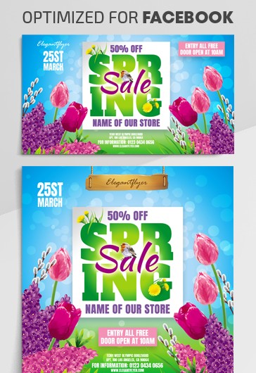 Spring Sale Facebook
