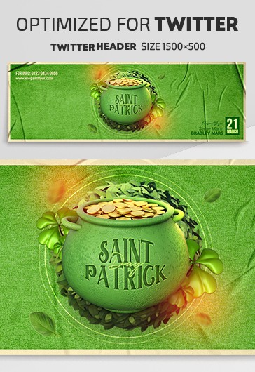 Dzień Świętego Patryka na Twitterze.