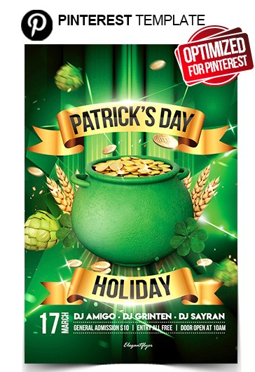 Vacanza di San Patrizio su Pinterest