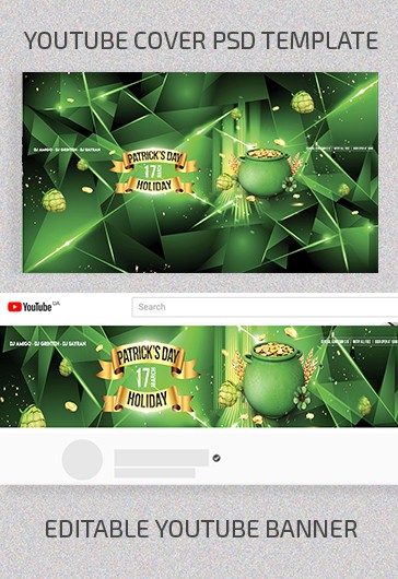 Jour férié de la Saint-Patrick sur Youtube.