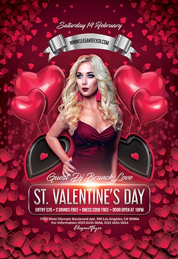 St. Valentine’s Day Flyer