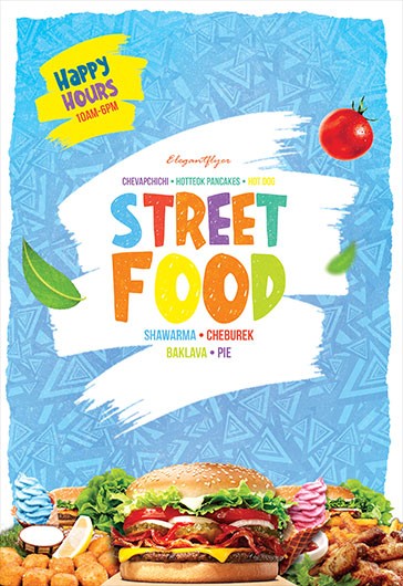 Street Food Poster - Events Poster