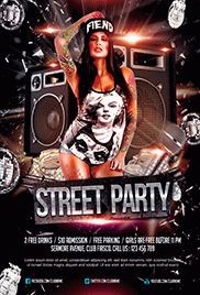 Street Party Flyer